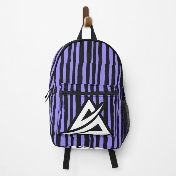 Item preview, ASTRAL SUPERNOVA black purple stripes designed and sold by CYLA WORLD | Official Shop.