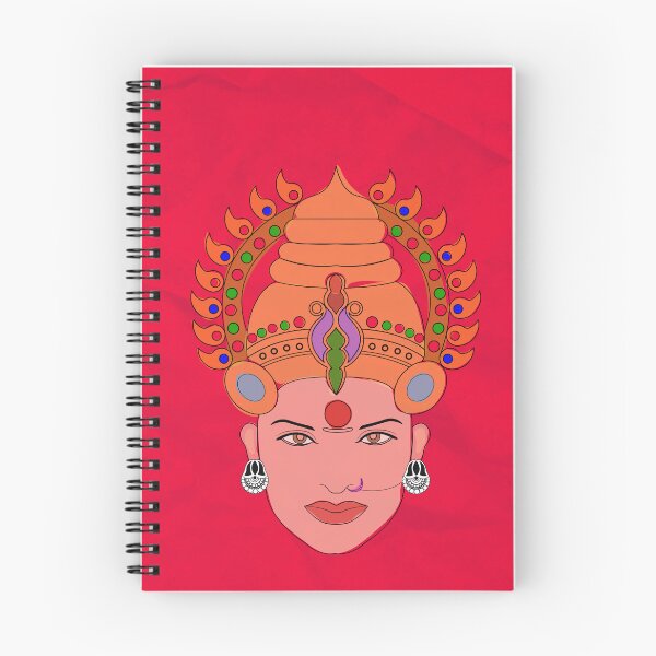 Item preview, Durga indian goddess sticker designed and sold by vikyky.