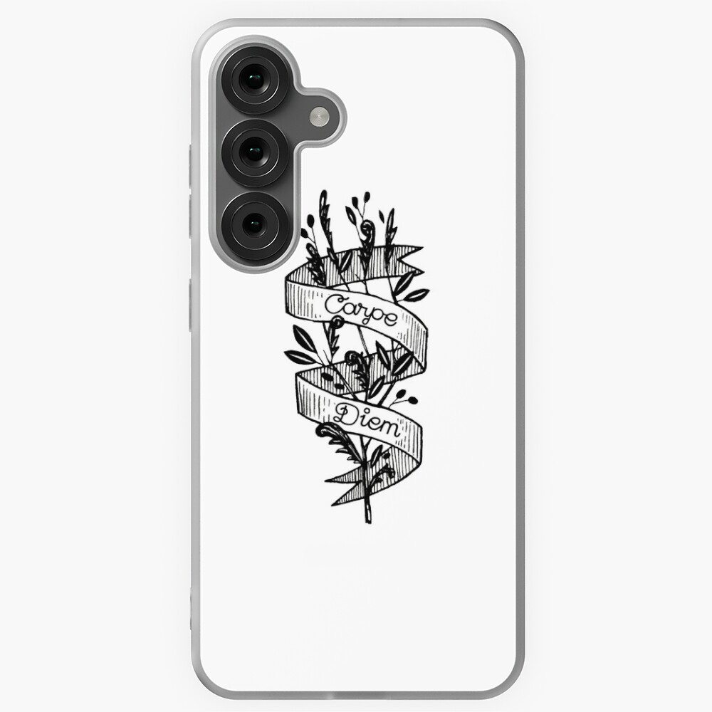 Society6 iPhone4/4S,5用 carpe diem carpe diem flower