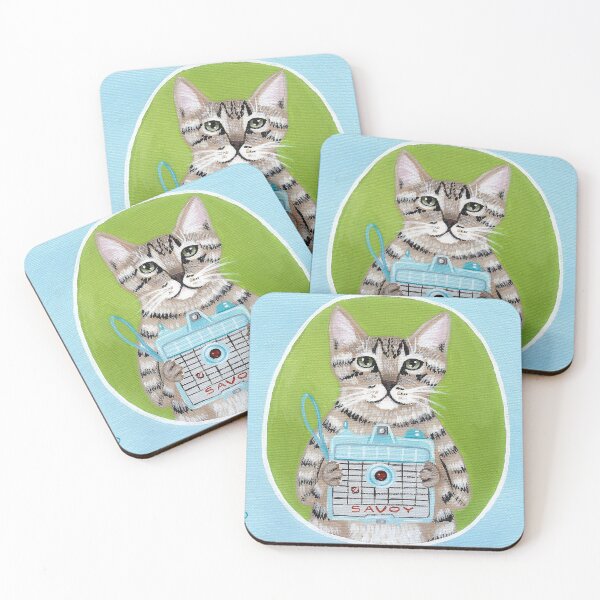 Item preview, A Kitty With a Camera designed and sold by KilkennyCat Art.
