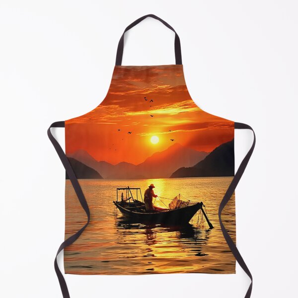 Item preview, Japanese Fisherman 1 designed and sold by ScenicViewPics.