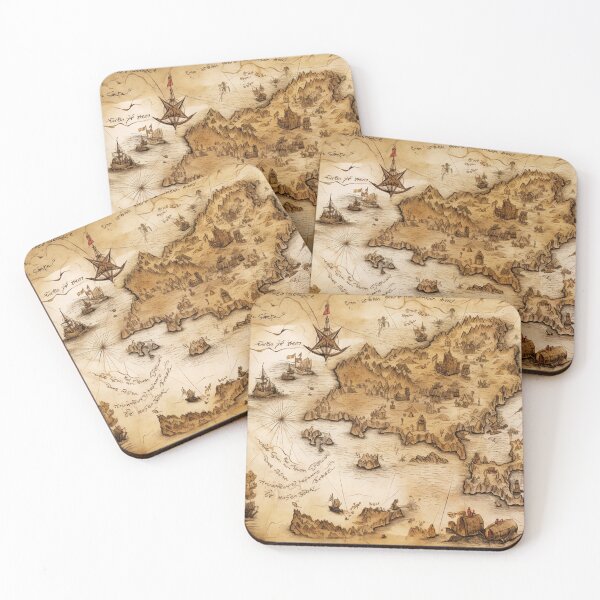 Item preview, treasure hunt map designed and sold by FethiC.