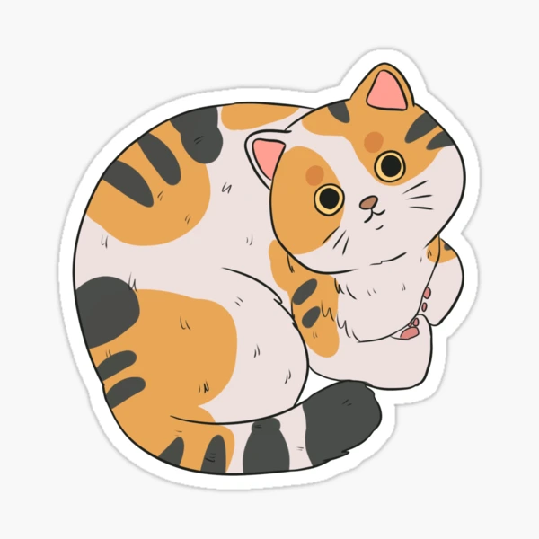 Noodle Mom on X: silly cat stickers!! :3  / X