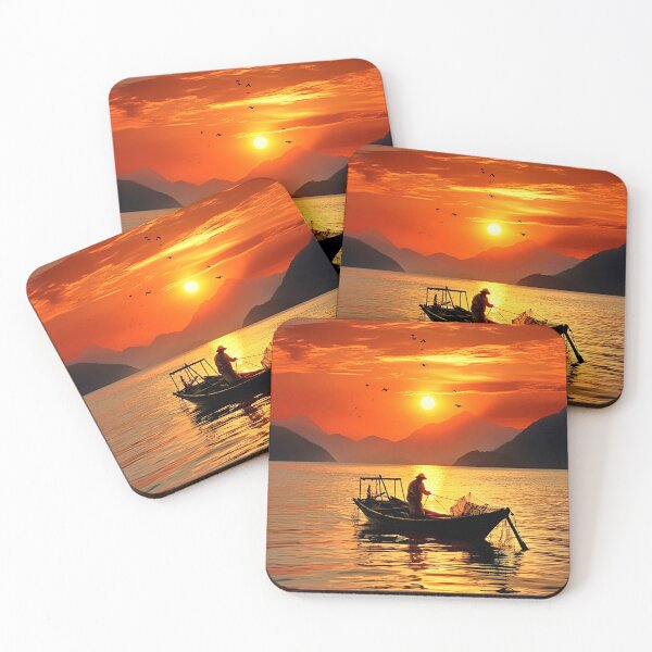 Item preview, Japanese Fisherman 1 designed and sold by ScenicViewPics.