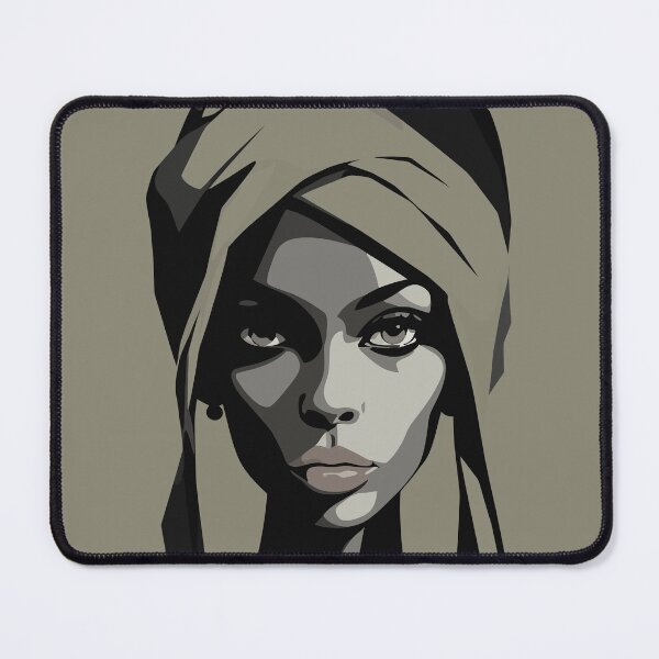 Item preview, Woman Face close-up artwork Nº8E designed and sold by Bauani.