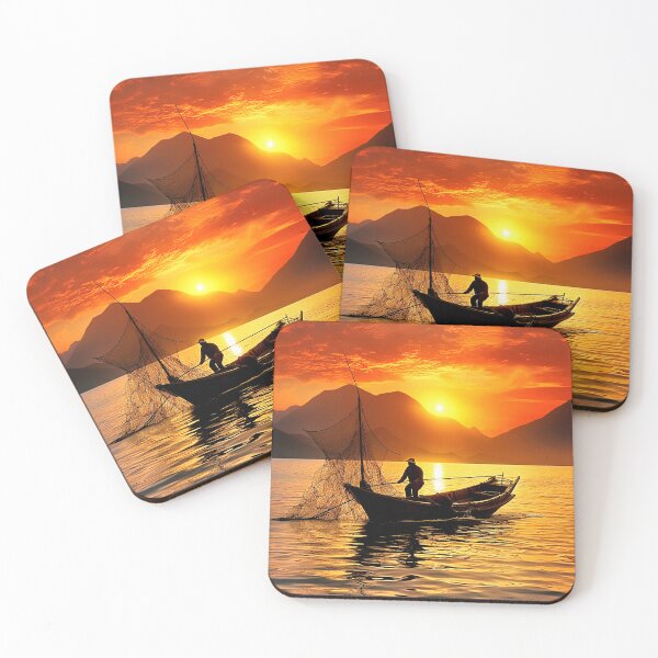 Item preview, Japanese Fisherman 2 designed and sold by ScenicViewPics.