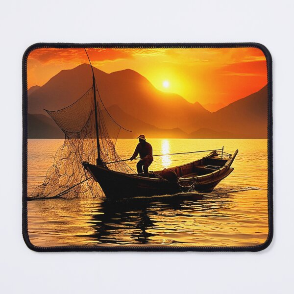 Item preview, Japanese Fisherman 2 designed and sold by ScenicViewPics.