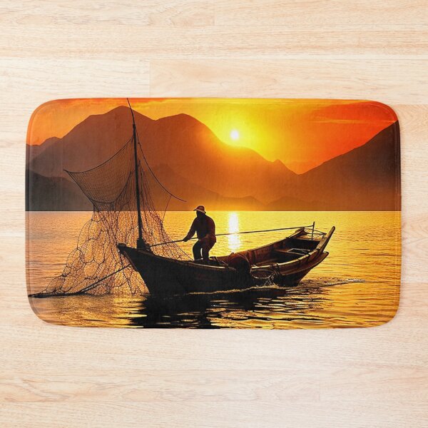 Item preview, Japanese Fisherman 2 designed and sold by ScenicViewPics.