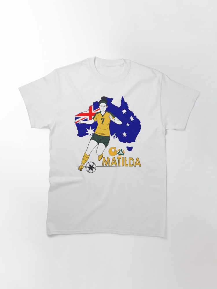 Disover Lets Go Matildas Women Girls Gift Classic T-Shirt