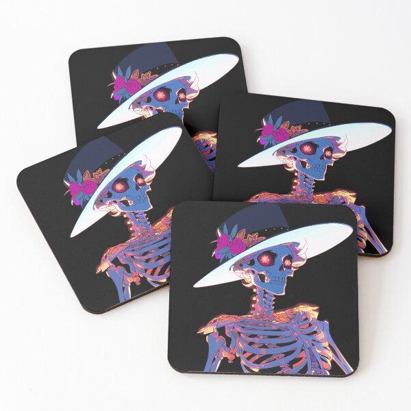 Item preview, Midnight Cowgirl Skeleton designed and sold by RetroPrints.