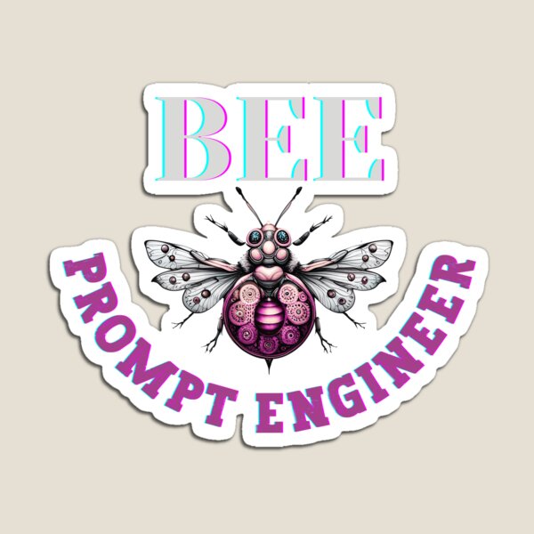 Aperçu de l'œuvre Abeille ingénieur rapide créée et vendue par PositiveIdeas.
