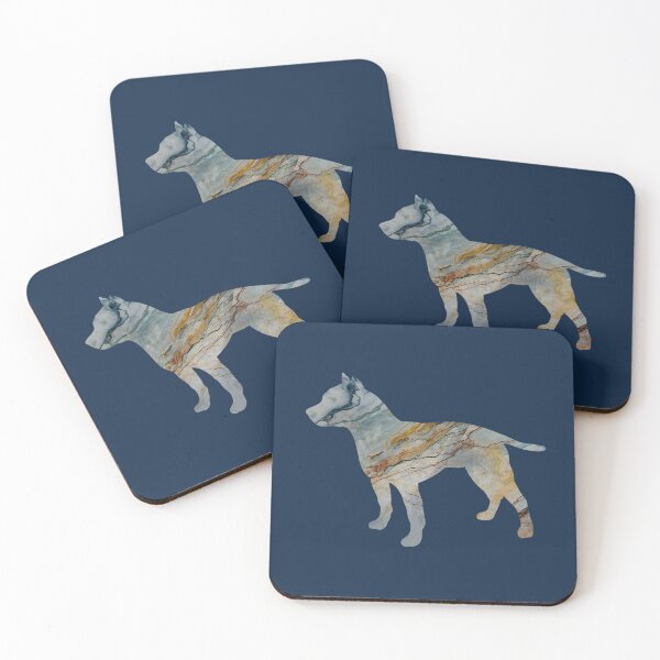 Item preview, Abstract Pit Bull Terrier designed and sold by reddogbuckeye.