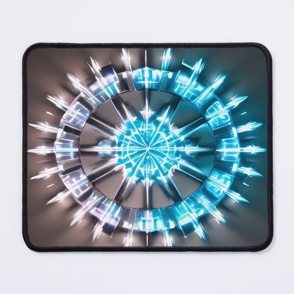 Item preview, Icicle-like glowing mandala designed and sold by DieKuenstlerei.