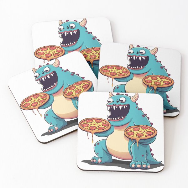 Item preview, Pizza Pizza Monster designed and sold by ILikeToasters.