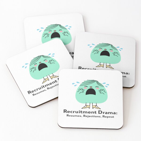 Item preview, Recruitment Drama: Resumes, Rejections, Repeat designed and sold by joabaj.