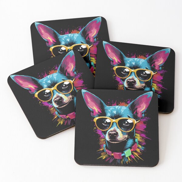 Item preview, Colorful Cool Dog (5) designed and sold by atzek.