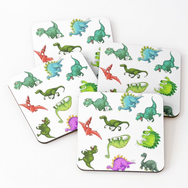 Item preview, Dinosaurs White designed and sold by JSMiracle.