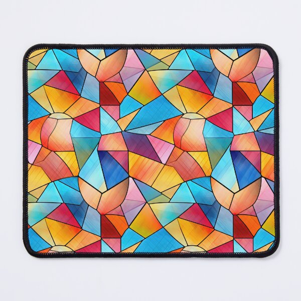 Item preview, Colourful Stained Glass Pattern background designed and sold by Graphics By Craig.