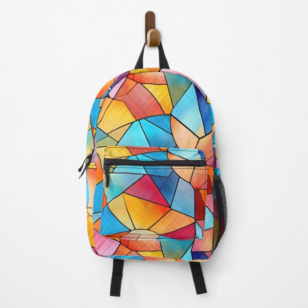 Item preview, Colourful Stained Glass Pattern background designed and sold by Graphics By Craig.