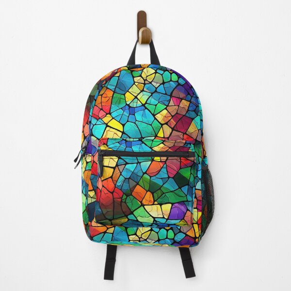 Item preview, Colourful Stained Glass Pattern background designed and sold by Graphics By Craig.