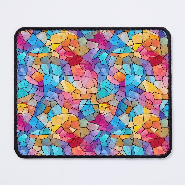 Item preview, Colourful Stained Glass Pattern background designed and sold by Graphics By Craig.