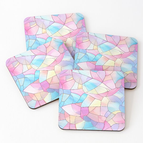 Item preview, Colourful Stained Glass Pattern background designed and sold by Graphics By Craig.