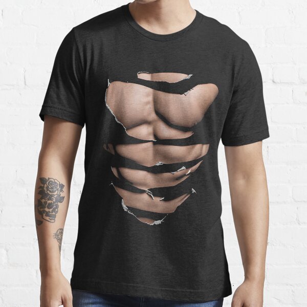 Ripped Muscles, six pack, chest T-shirt' Men's Premium Tank Top