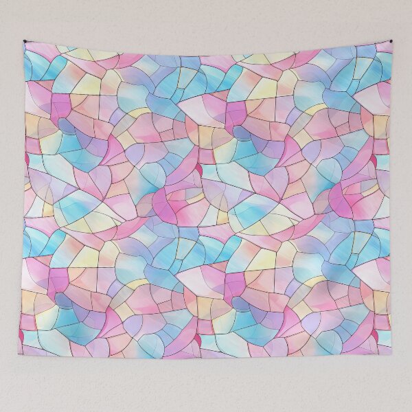 Item preview, Colourful Stained Glass Pattern background designed and sold by Graphics By Craig.