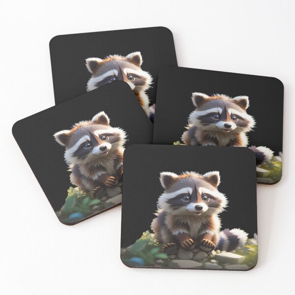 Item preview, Anime Raccoon designed and sold by TrendyPalette.