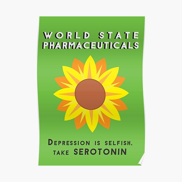 Depression is Selfish Poster - EMO the Musical Poster