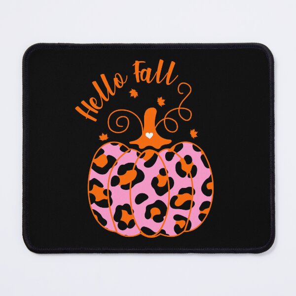 Item preview, Cute Pumpkin Leopard Pink Hello Fall designed and sold by Tetete.