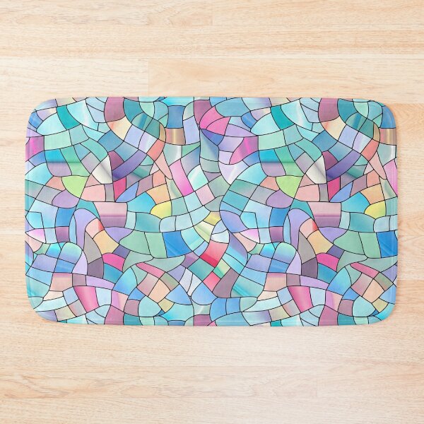 Item preview, Colourful Stained Glass Pattern background designed and sold by Graphics By Craig.