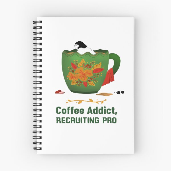 Item preview, Coffee Addict, Recruiting Pro designed and sold by joabaj.