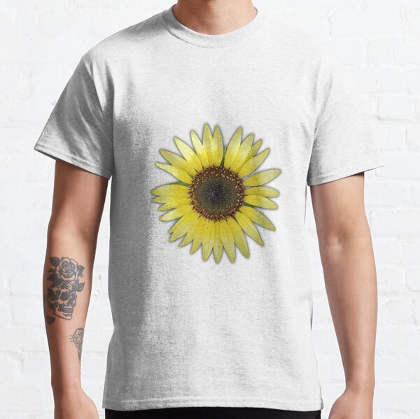 Field Guide to Sunflowers, No. 17, Lemon Queen Bright Yellow Flower Classic T-Shirt