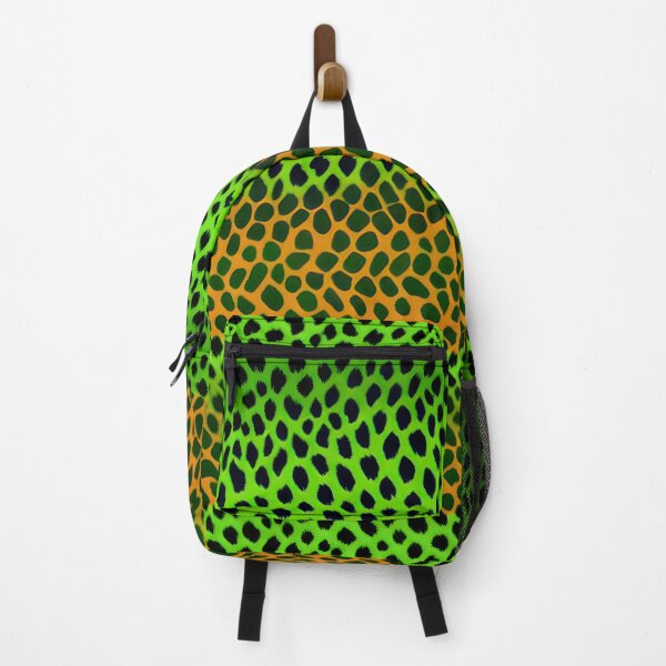 Item preview, Green and Orange Leopard Print 03 designed and sold by Artekinium.