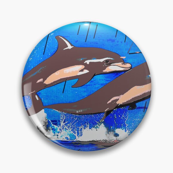 Item preview, Brown Dolphin  designed and sold by Will Burney.