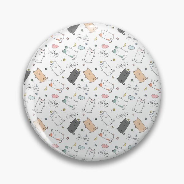Item preview, cat seamless pattern designed and sold by DdemocrazydizZ.