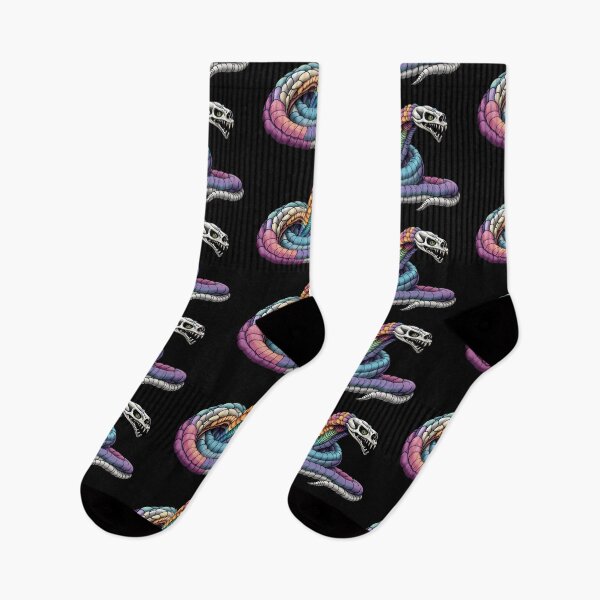 Item preview, Undead Rainbow Snake  designed and sold by PiggyWonka.