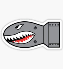 Shark Bomb Sticker
