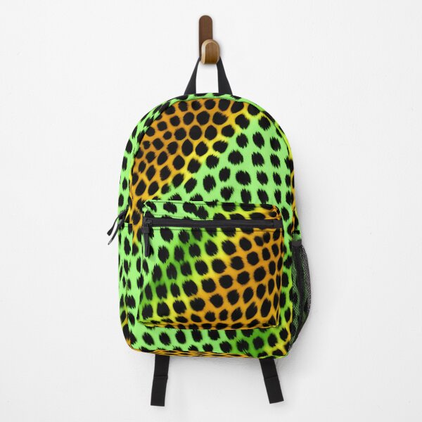 Item preview, Green and Orange Leopard Print 05 designed and sold by Artekinium.