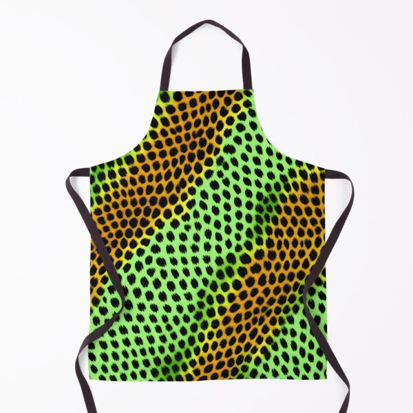 Item preview, Green and Orange Leopard Print 05 designed and sold by Artekinium.
