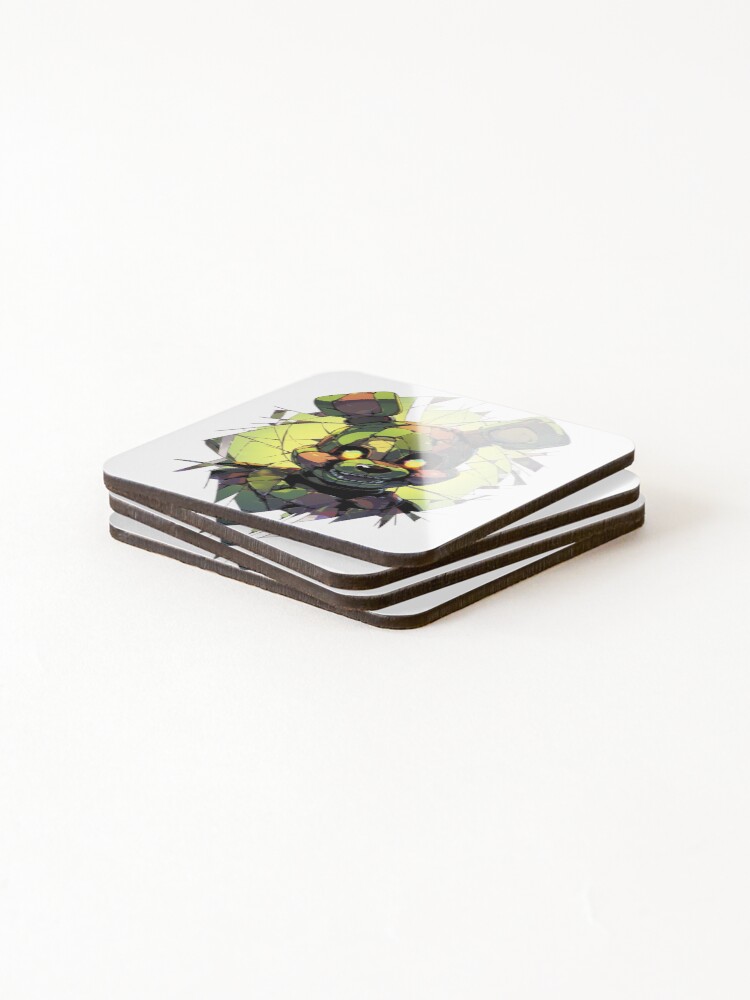 Thumbnail 4 of 5, Coasters (Set of 4), Springtrap designed and sold by SchellStation.