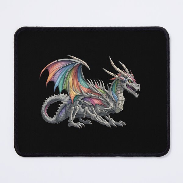 Item preview, Undead Rainbow Dragon  designed and sold by PiggyWonka.
