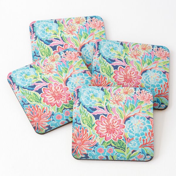 Item preview, Bright Floral Print | Preppy Dorm Art designed and sold by sophiesdesigns53.