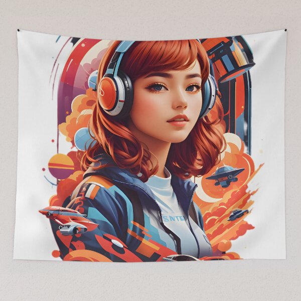 Item preview, cybergirl designed and sold by Kovalakis.