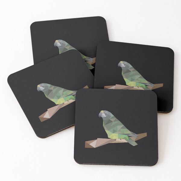 Item preview, Green Meyers Parrot Senegal Geo Art  	 designed and sold by nuvaaaejdqs18.