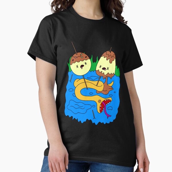 Vista previa del artículo con la obra «Camisa rock chicle», diseñado y vendido por sirenvulture.
