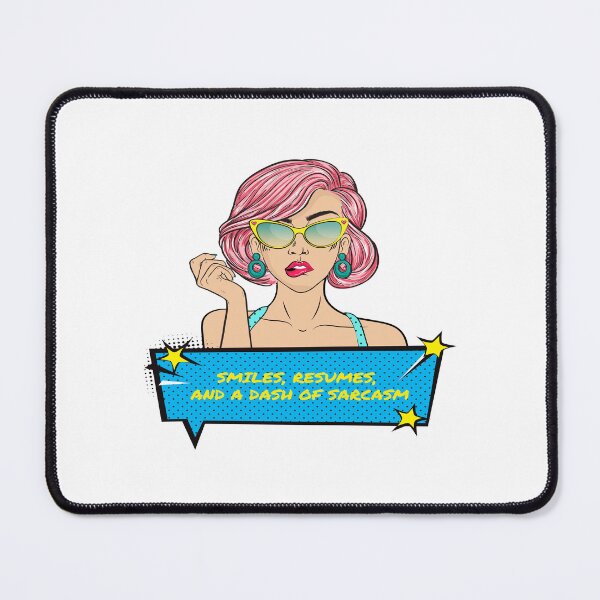 Item preview, Recruiter: Smiles, Resumes And A Dash of Sarcasm designed and sold by joabaj.