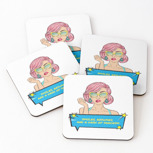 Item preview, Recruiter: Smiles, Resumes And A Dash of Sarcasm designed and sold by joabaj.