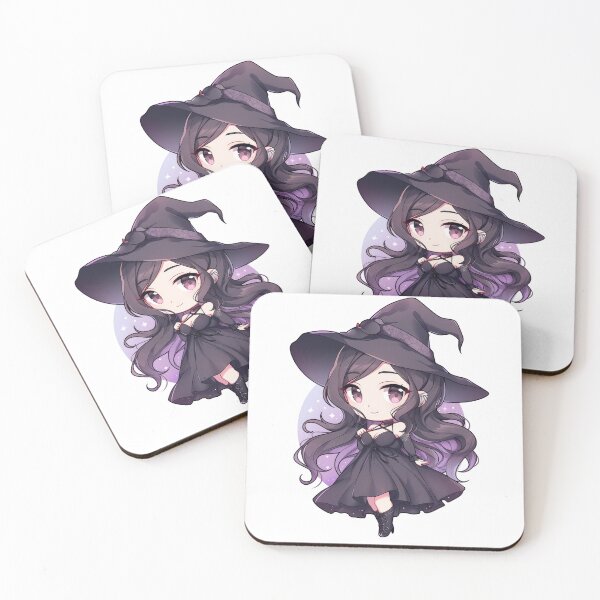 Item preview, Cute Purple Halloween Witch designed and sold by SundayDonuts.